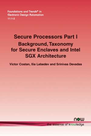 Secure Processors Part I de Victor Costan