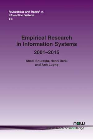 Empirical Research in Information Systems de S. Shuraida