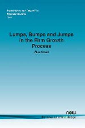 Lumps, Bumps and Jumps in the Firm Growth Process de Alex Coad