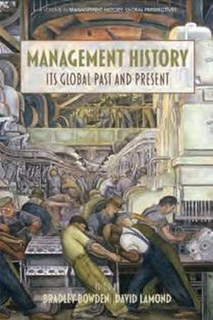 Management History de Bradley Bowden