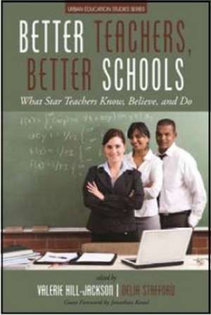 Better Teachers, Better Schools de Valerie Hill-Jackson