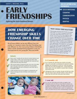 Early Friendships de Kathy L Reschke