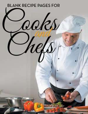 Blank Recipe Pages for Cooks and Chefs: (Jumbo Size-Pink Owl Design) de Speedy Publishing LLC