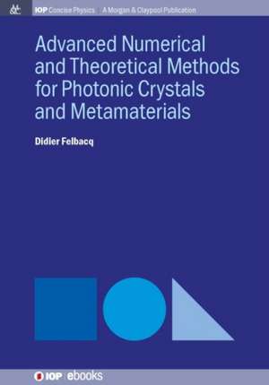 Advanced Numerical Techniques for Photonic Crystals de Didier Felbacq