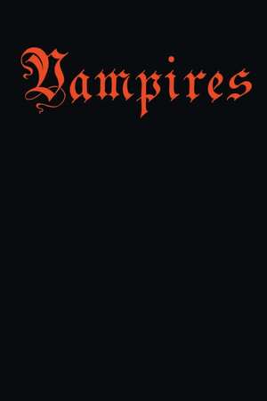 Vampires de Eric Devries