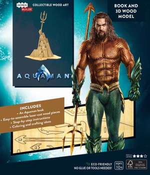 IncrediBuilds: Aquaman Book and 3D Wood Model de Insight Editions