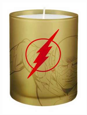 Insight Editions: DC Comics: The Flash Glass Votive Candle de Insight Editions