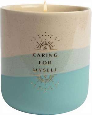 Insight Editions: Self-Care Ceramic Candle (11 oz.) de Insight Editions