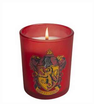 Insight Editions: Harry Potter: Gryffindor Scented Glass Can de Insight Editions