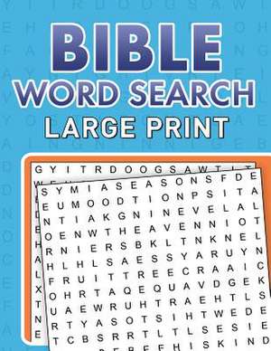 Bible Word Searches Large Print de Compiled by Barbour Staff