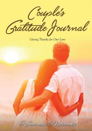 Couple's Gratitude Journal de Journals and Notebooks