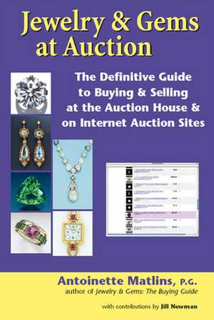 Jewelry & Gems at Auction de Antoinette Matlins