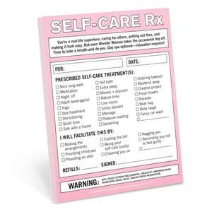 Knock Knock Self-Care Rx Nifty Note de Knock Knock