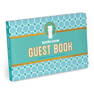 Bathroom Guestbook de Knock Knock