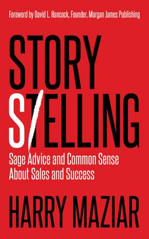 Story Selling de Maziar, Harry