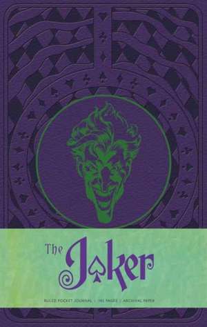 The Joker Ruled Pocket Journal de Matthew K Manning