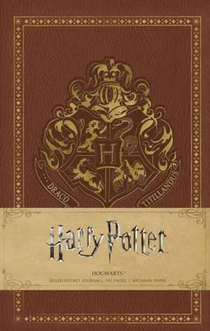 Hogwarts Ruled Hardcover Journal de INSIGHT EDITIONS