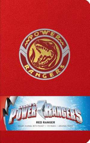 Power Rangers: Red Ranger Hardcover Ruled Journal de Insight Editions