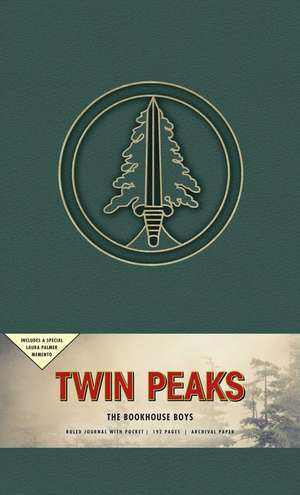 Twin Peaks the Bookhouse Boys Hardcover Ruled Journal de Insight Editions