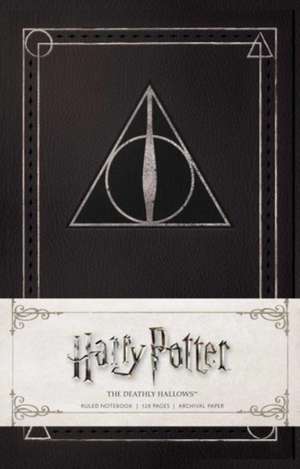 Harry Potter The Deathly Hallows Ruled Notebook de Insight Editions