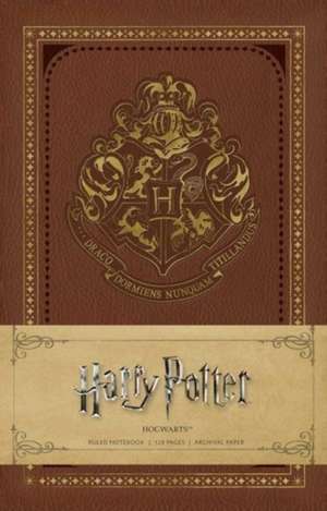 Hogwarts Ruled Notebook Harry Potter de Insight Editions