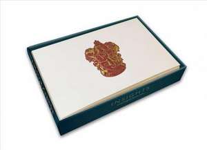 Gryffindor Foil Note Cards Harry Potter de Insight Editions