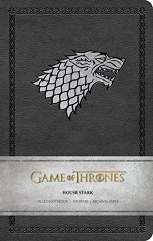 Game of Thrones House Stark Ruled Notebook de Insight Editions