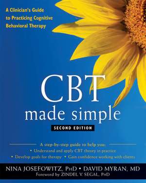 CBT Made Simple de Nina Josefowitz