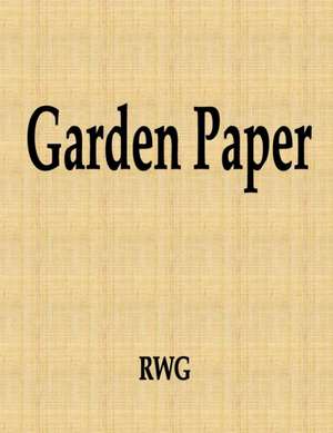 Garden Paper de Rwg
