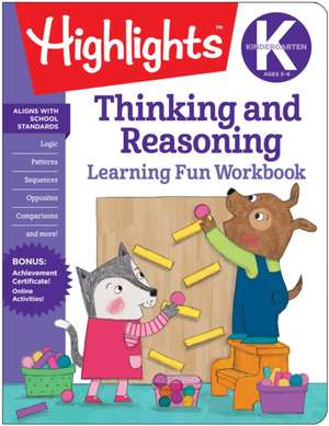 Kindergarten Thinking and Reasoning de Highlights