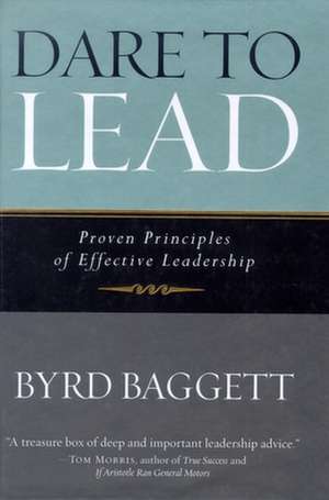 Dare to Lead de Byrd Baggett