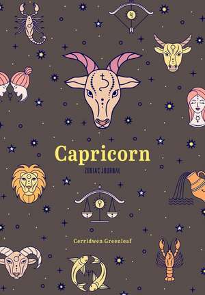 Capricorn Zodiac Journal de Cerridwen Greenleaf