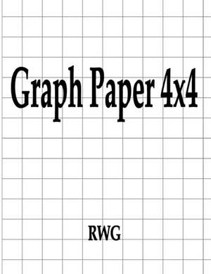 Graph Paper 4x4 de Rwg