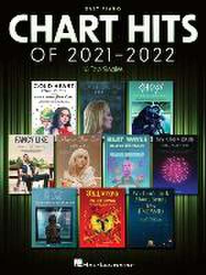 Chart Hits of 2021-2022: Easy Piano Songbook with Lyrics de Hal Leonard Publishing Corporation