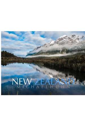 New Zealand Iconic landscape creative blank page journal Michael Huhn de Michael Huhn