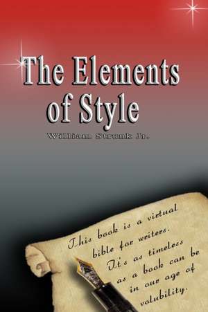 The Elements of Style de William Strunk Jr.