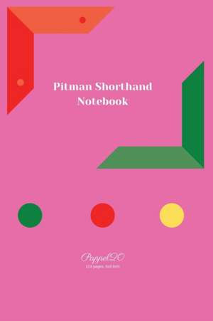 Pitman Shorthand Notebook| Pink Cover |6x9 de Pappel20