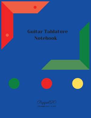 Guitar Tablature Notebook de Pappel