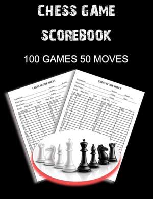 Chess Game Scorebook de Prolunis