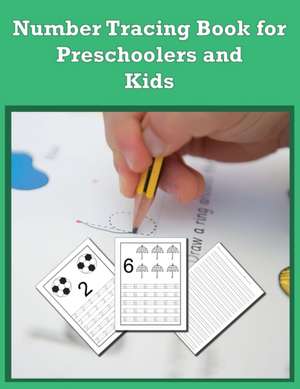 Number Tracing Book for Preschoolers and Kids de Prolunis