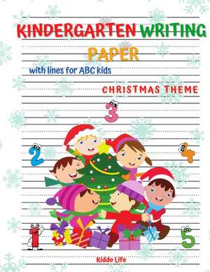 Kindergarten Writing Paper with lines for kids de Kiddo Life