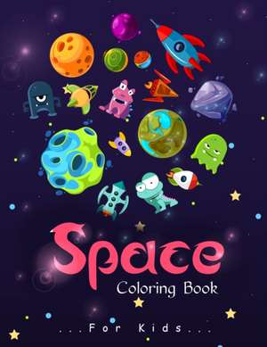 Space Coloring Book de Lenard Vinci Press