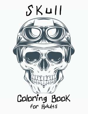 Skull Coloring Book for Adults de Freshniss