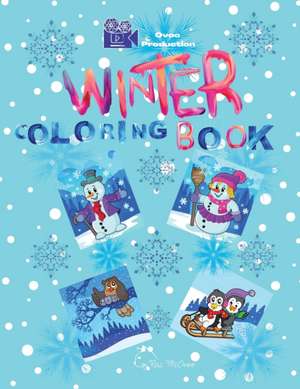 Winter Coloring Book de Raz McOvoo