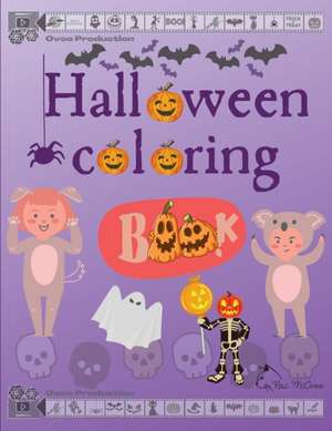 Halloween Coloring Book de Raz McOvoo