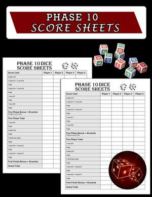 Phase 10 Score Sheets de FreshNiss