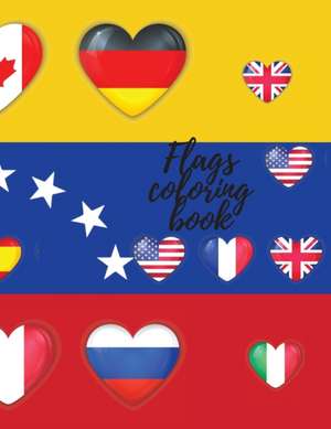 Flags coloring book de Cristie Dozaz