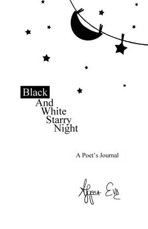 Black and White Starry Night de Alyssa Eve