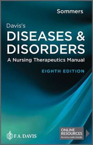 Davis''s Diseases & Disorders de Marilyn Sawyer Sommers