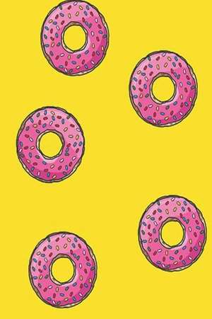 Journal: Pink Donut 6x9 Lined Journal Notebook 200 Pages de Freedom Publishing